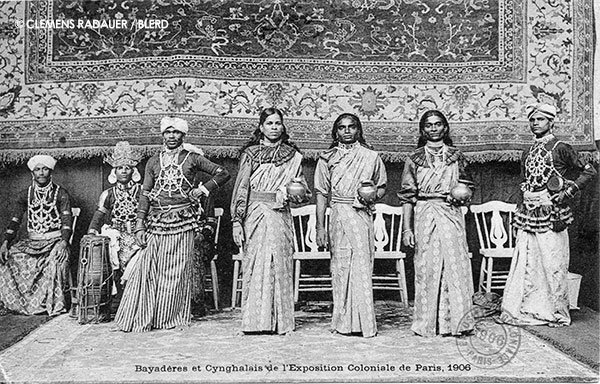 1906: Ceylonese Exposition in Paris